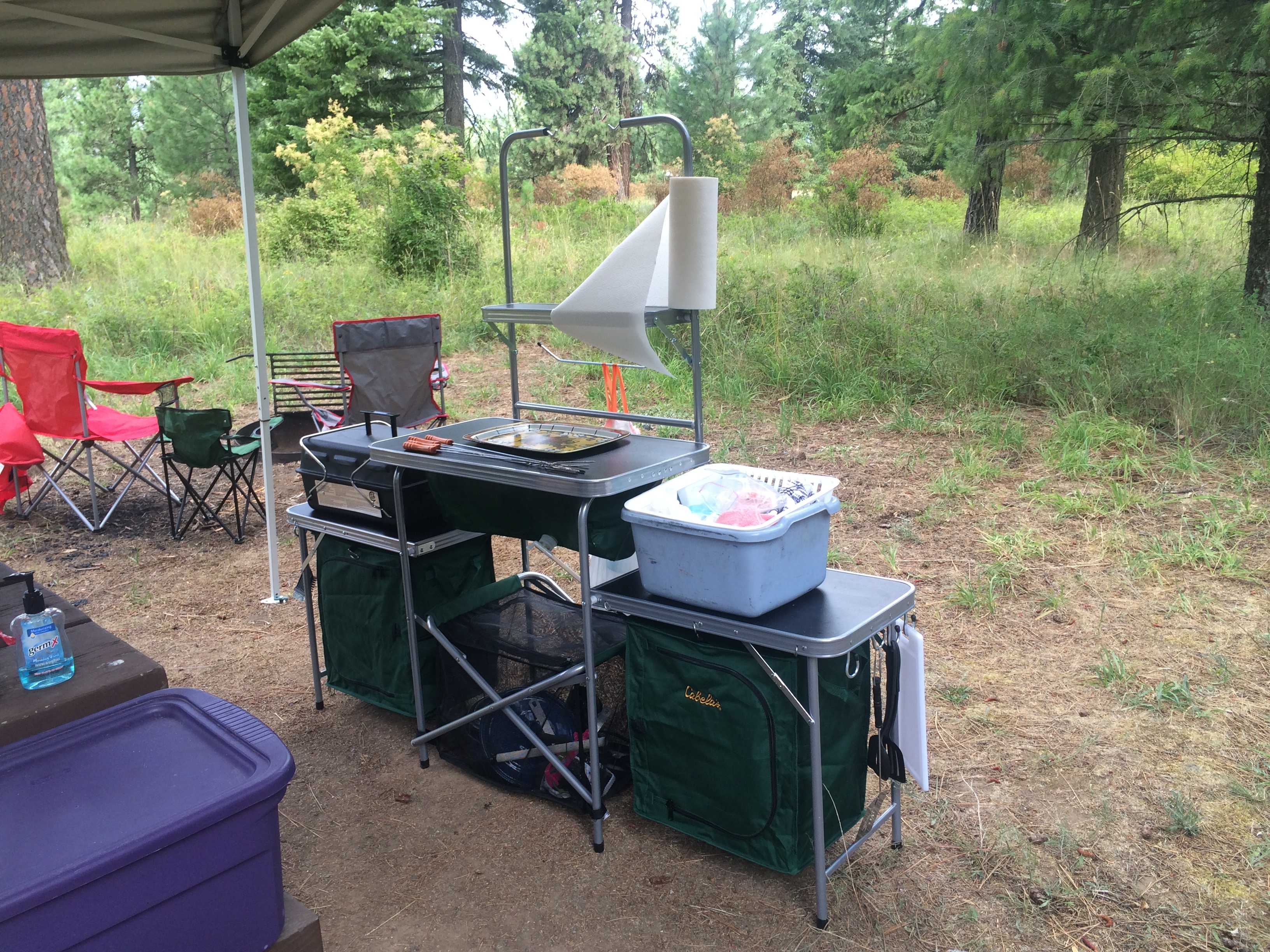 Boundary Dam Campground Map