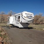 Cottonwood campground canyon de chelly
