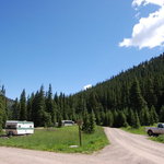 Blue lake campground san isabel nf