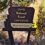 Reversed creek campground