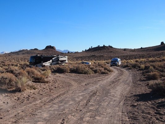 Hot Creek Hatchery Spur Road