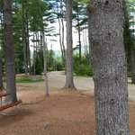 Mountain lake campground