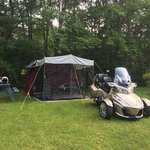 Sea coast camping resort