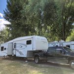 A frame rv park