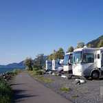 Waterfront park campground