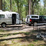 Woods and river rv park