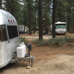 Campground by the lake