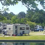 A motel and rv park