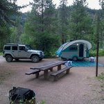 One mile campground
