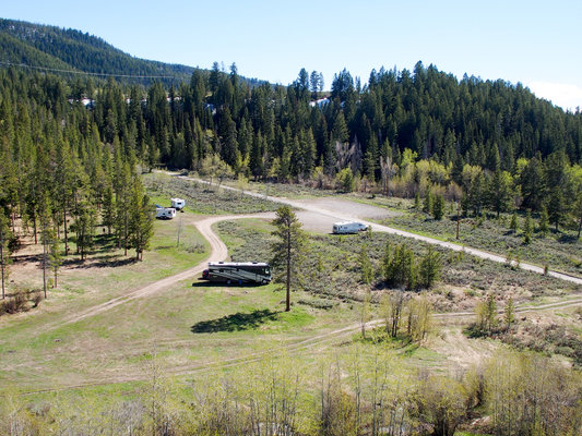 Lower Teton View - Toppings Lake Dispersed Campsites #1 - 6