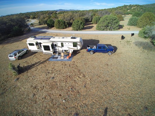 Cattlemen Trail Dispersed Camping