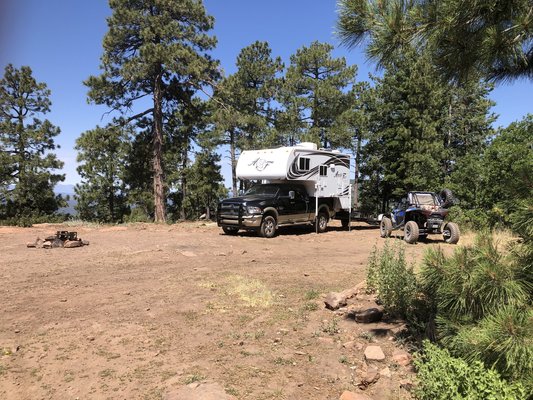 Forest Road 9350 Designated Dispersed Camping