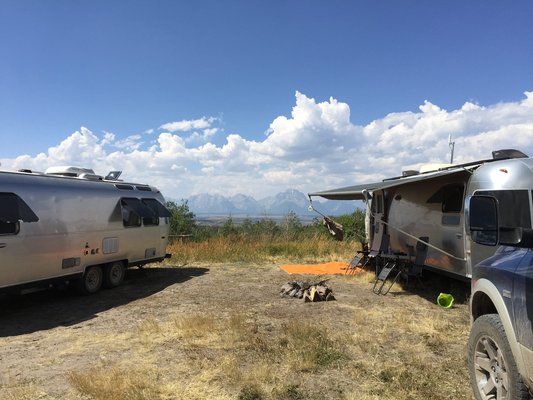 Hatchet Teton View Dispersed Camping