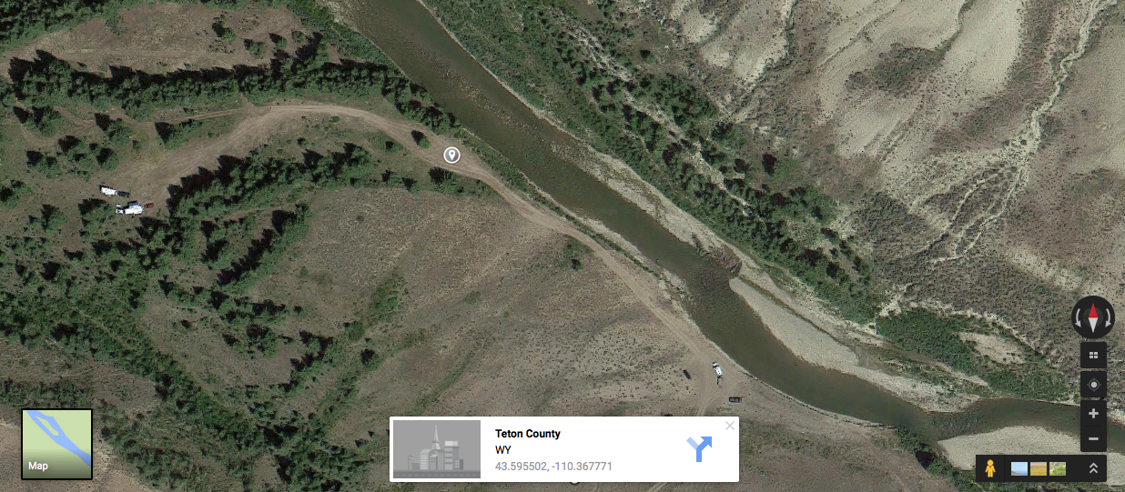 Gros Ventre River Dispersed Camping