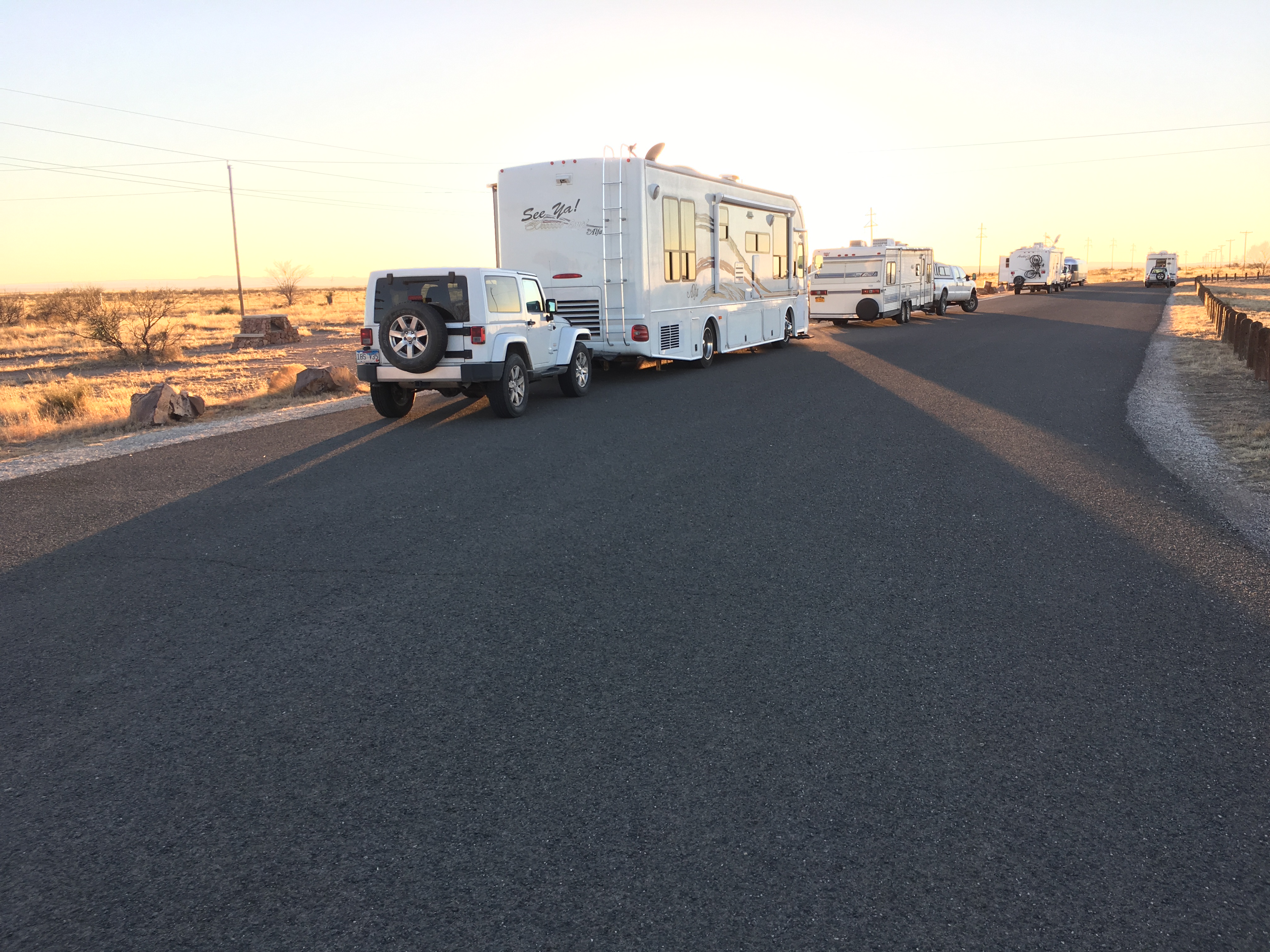 Marfa Lights Viewing Center Overnight Parking