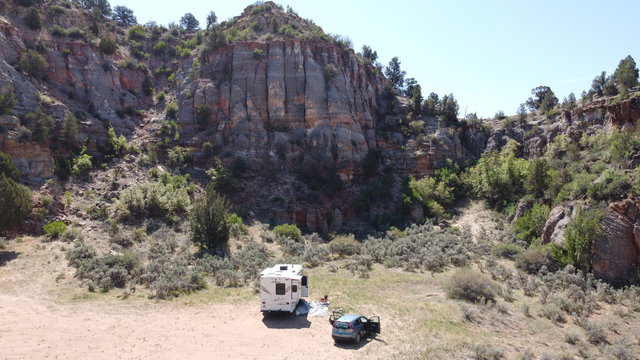 Twin Hollows Canyon Dispersed Camping