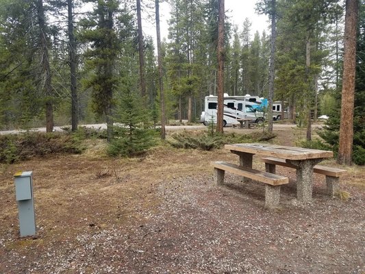 Lake Louise Hard-Sided Trailer Campground