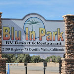 Blu in rv park