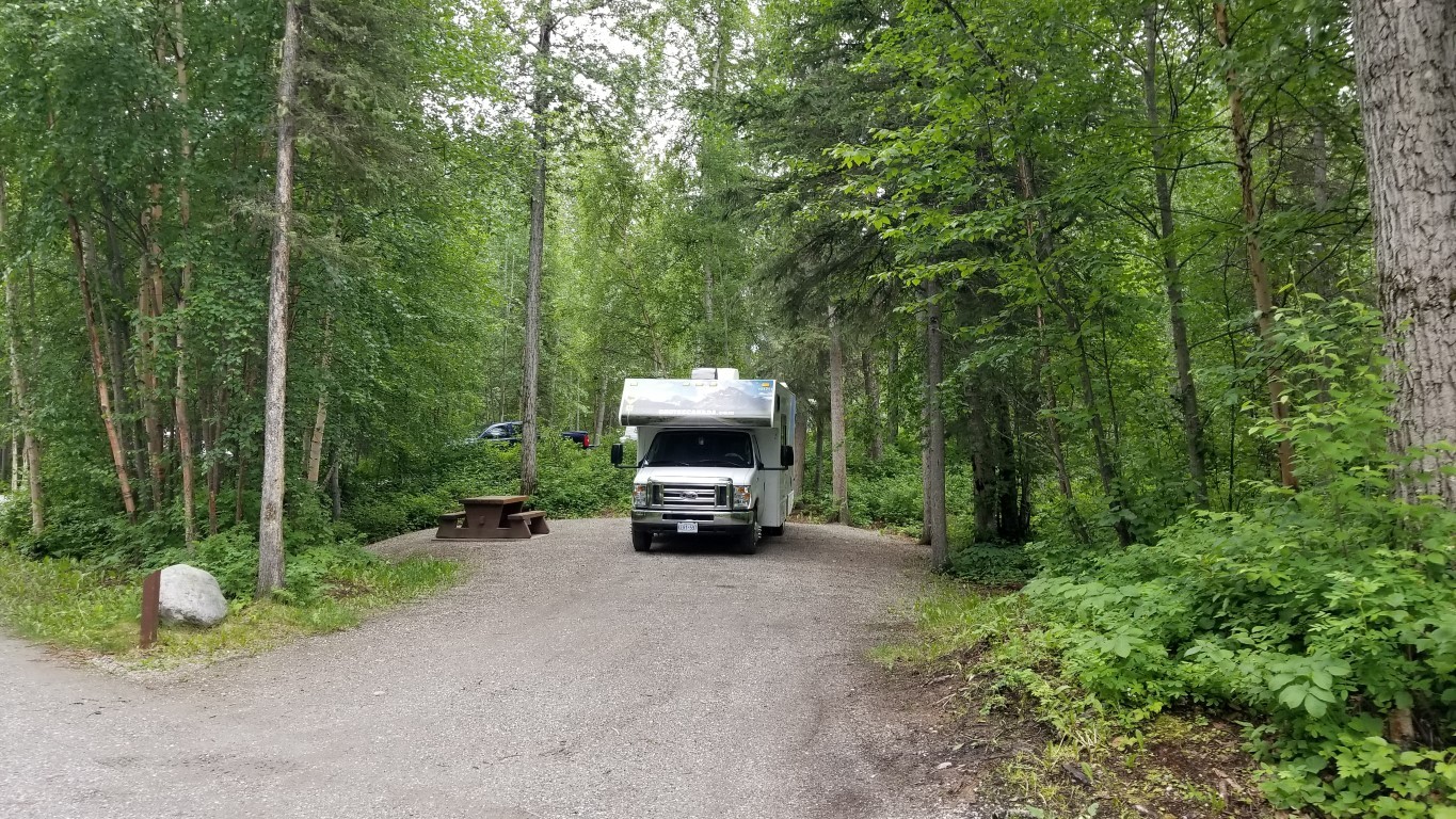 Liard River Hot Springs Provincial Park Campground