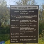 Vaseux lake provincial park