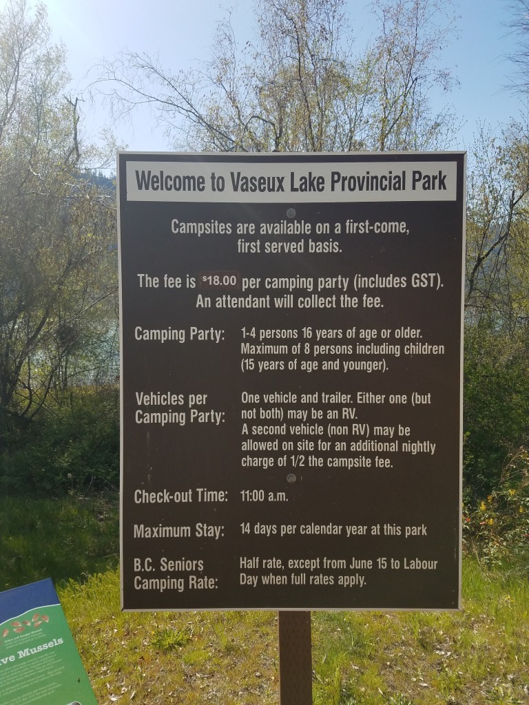 Vaseux Lake Provincial Park Campground Reviews updated 2024
