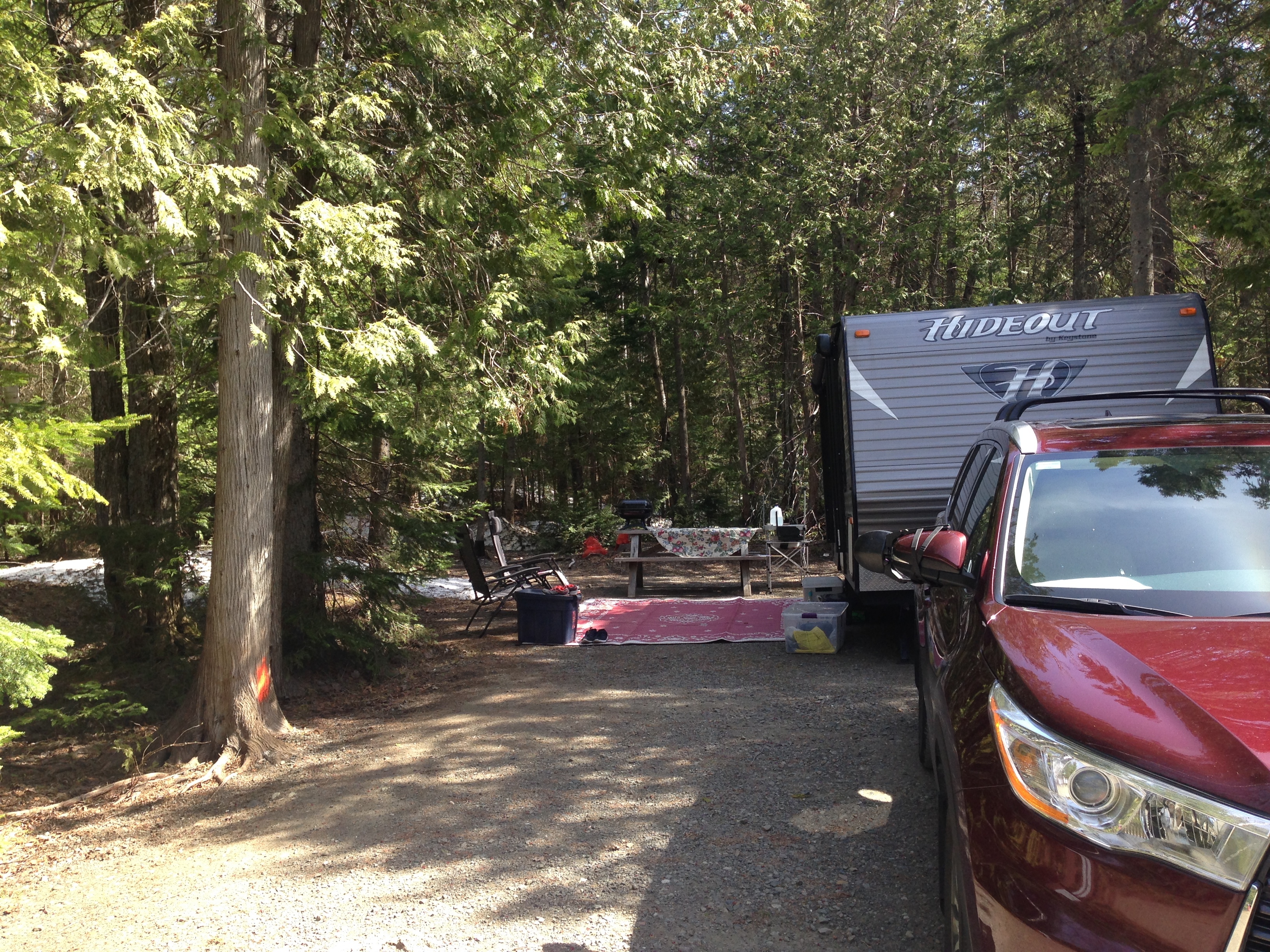 Sugarloaf Provincial Park Campground