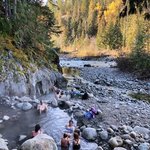 Nakusp hot springs and campground