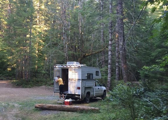 Falls Creek Falls Camping Area