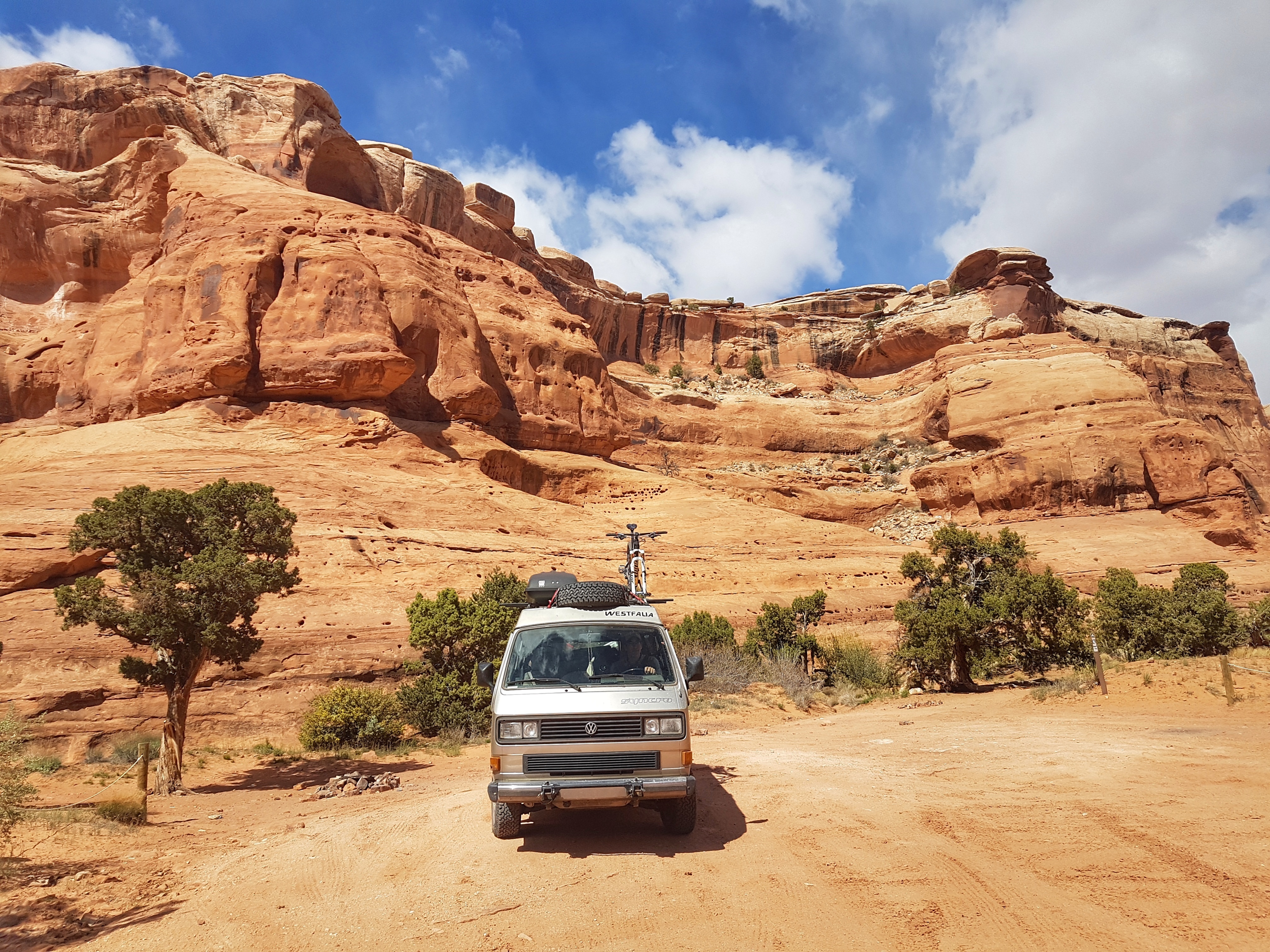 Bride Canyon Designated Dispersed Campsites