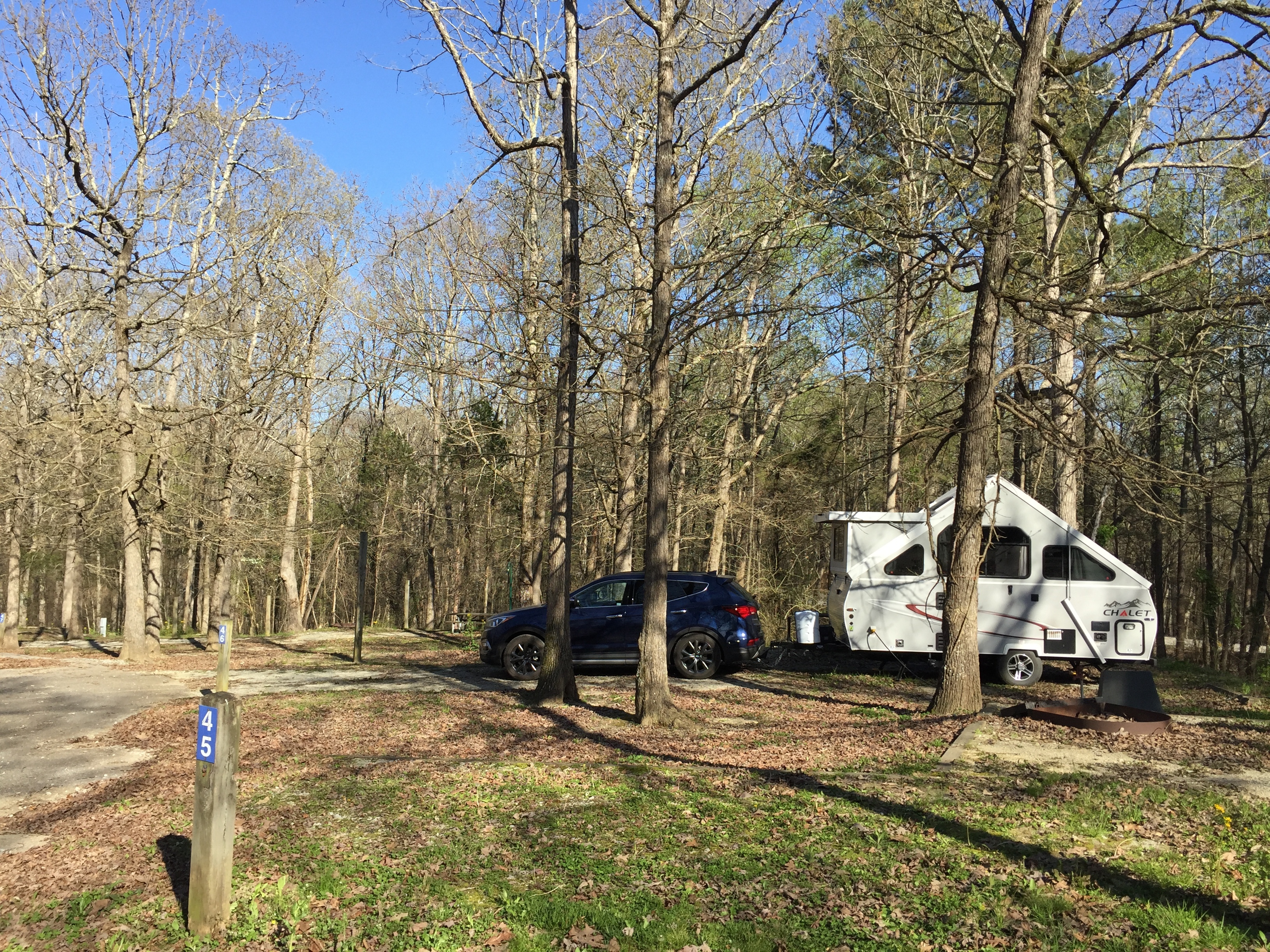 Natchez top trace camping