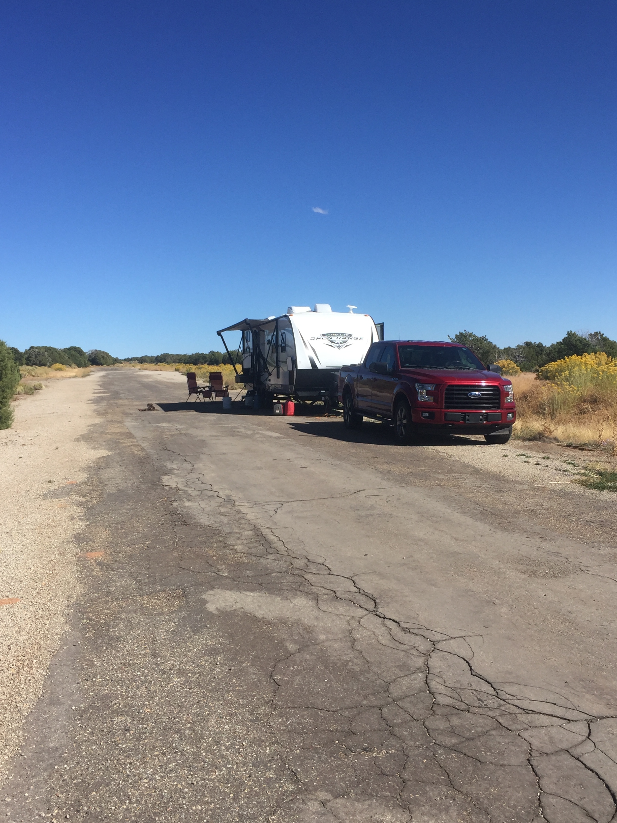 Natural Bridges Abandoned Airstrip Dispersed Camping