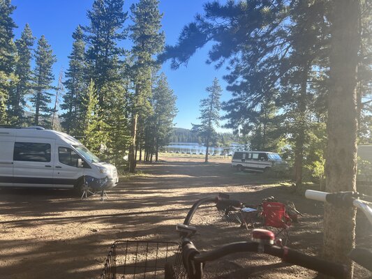 Frye Lake Dispersed Camping