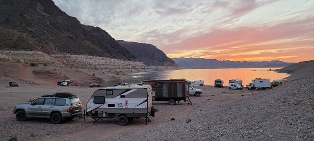 Kingman Wash Dispersed Camping