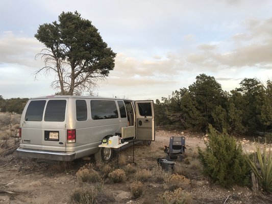 Forest Road 242 Designated Dispersed Campsite