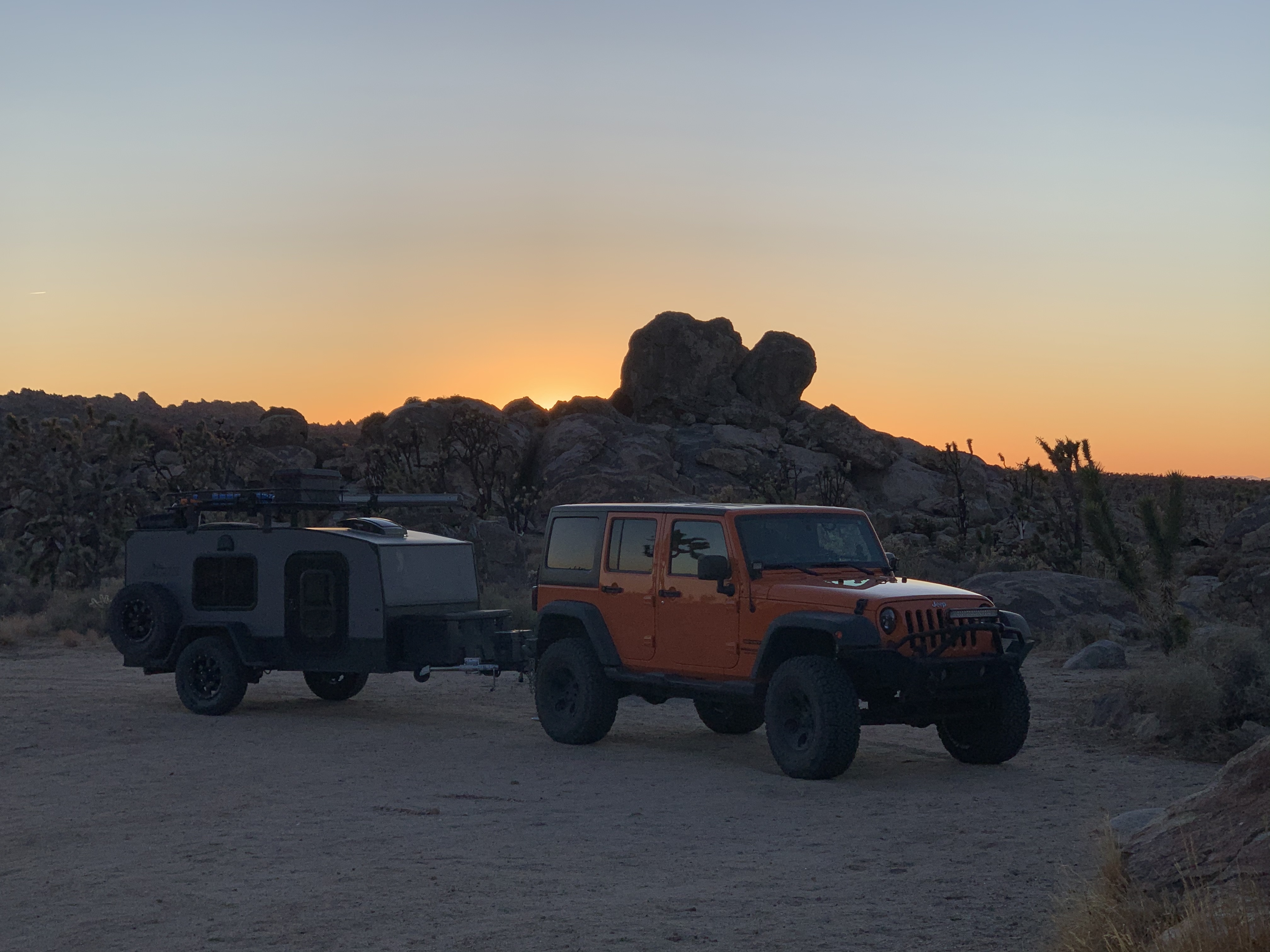 Kessler Peak Road Dispersed Camping