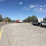 Desert oasis rest area eastbound