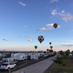 Balloon fiesta vip west lot