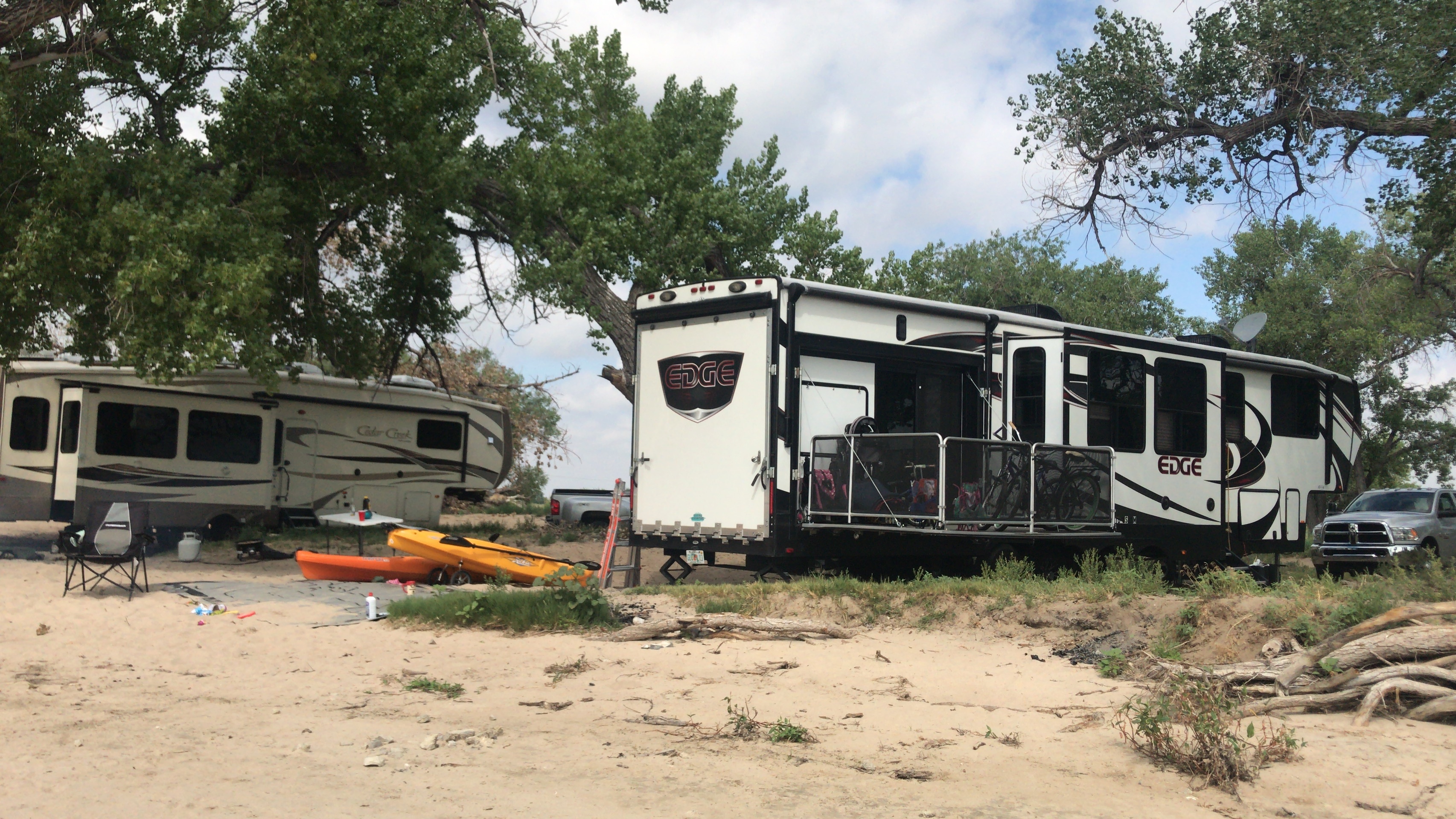 Prewitt Reservoir South Dispersed Camping
