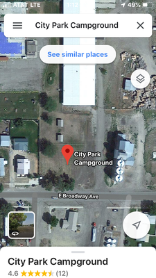 Bridger City Park Campground