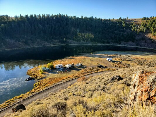 Elk Lake Dispersed Camping & Picnic Area