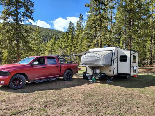 Bruno Gulch Road Dispersed Camping