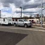Giant gas station flagstaff