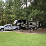Cedar creek campground at elease