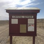 Crystal geyser