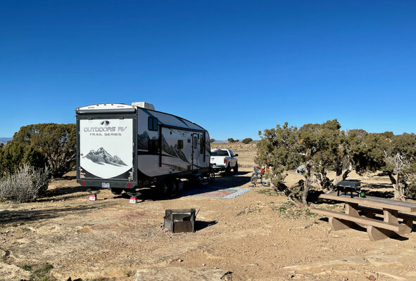 Rabbit Valley North Designated Camping Area