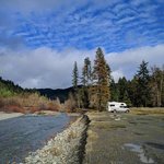 Van duzen river dispersed