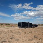 Wagon wheel rest area
