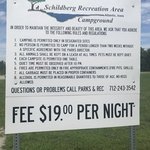 Schildberg recreation area campground