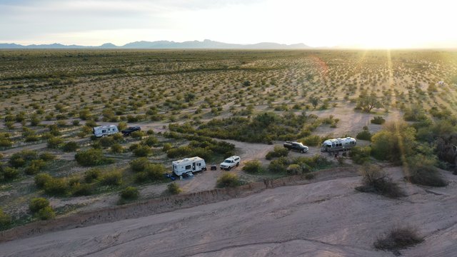 Gunsight Wash Dispersed Camping