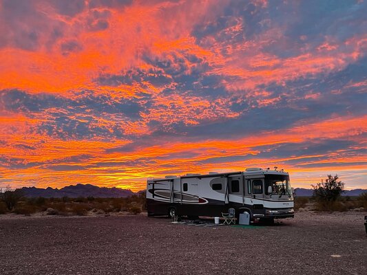 Plomosa Road Dispersed Camping